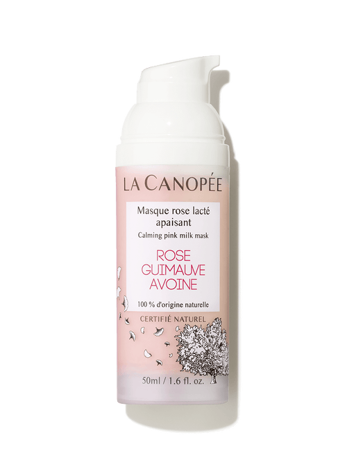 Masque rose lacté apaisant